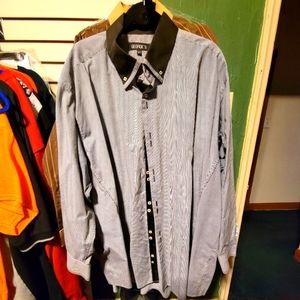 MENS BUTTON DOWN  DRESS SHIRT